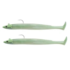 Pêche Aux Leurres|Leurres - FIIISH 2 leurres souples Double Combo crazy paddle Tail 12cm shore 7g