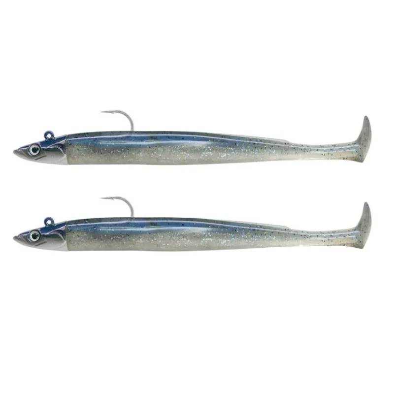 Pêche Aux Leurres|Leurres - FIIISH 2 leurres souples Double Combo crazy paddle Tail 15cm shore 10g