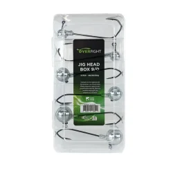 Leurres - OVERFIGHT Lot Têtes Plombées Jig Head Box #9/0 (x6)