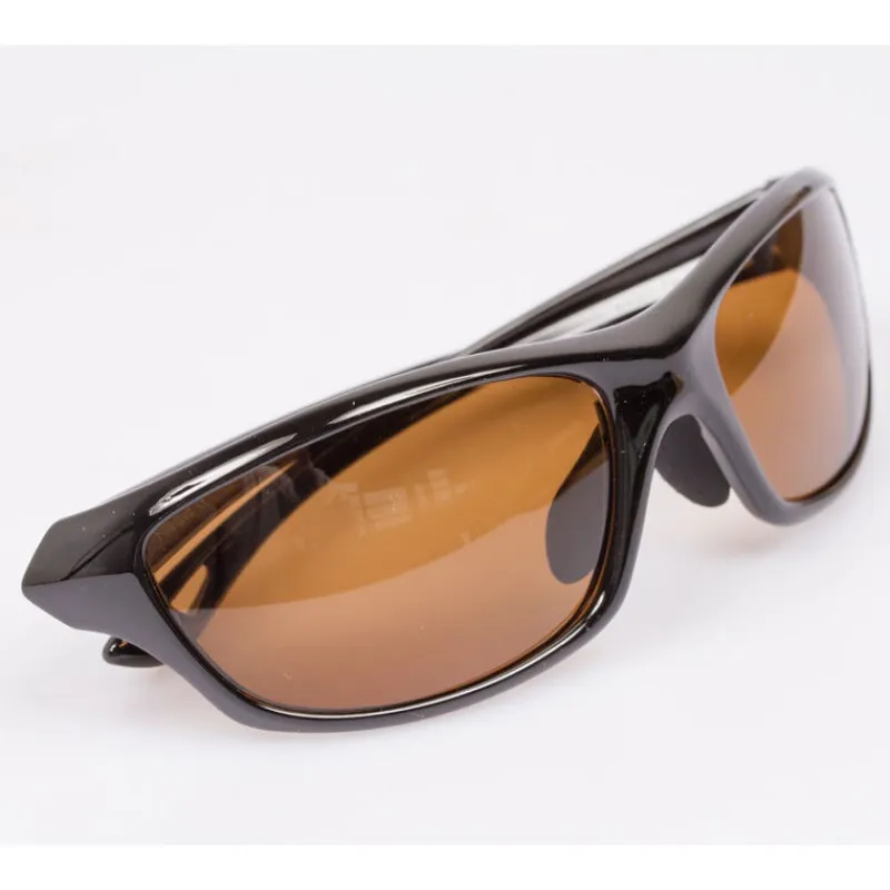 Lunettes - KORDA Lunettes polarisantes sunglasses wraps gloss olive / yellow lens