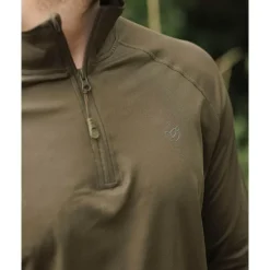 Vêtements - KORDA aiot a anche ongue Koo UPF Zip Jerey Dark Oive