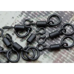 Acc.Montages/Hameçons - KORDA Émerillon rapide carpe quick change swivel loop fitting taille 11 (x8)