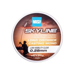 Filaments - NASH Monofilament Skyline Mono Low Visibility Clear
