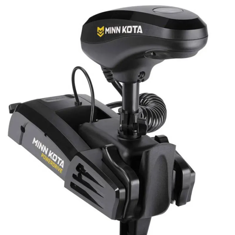Motorisation - MINN KOTA Moteur Electrique Avant POWERDRIVE 70 GPS/SPOTLOCK/DSC - 70 lbs - 24 Vcc-Sonde DSC-152 cm