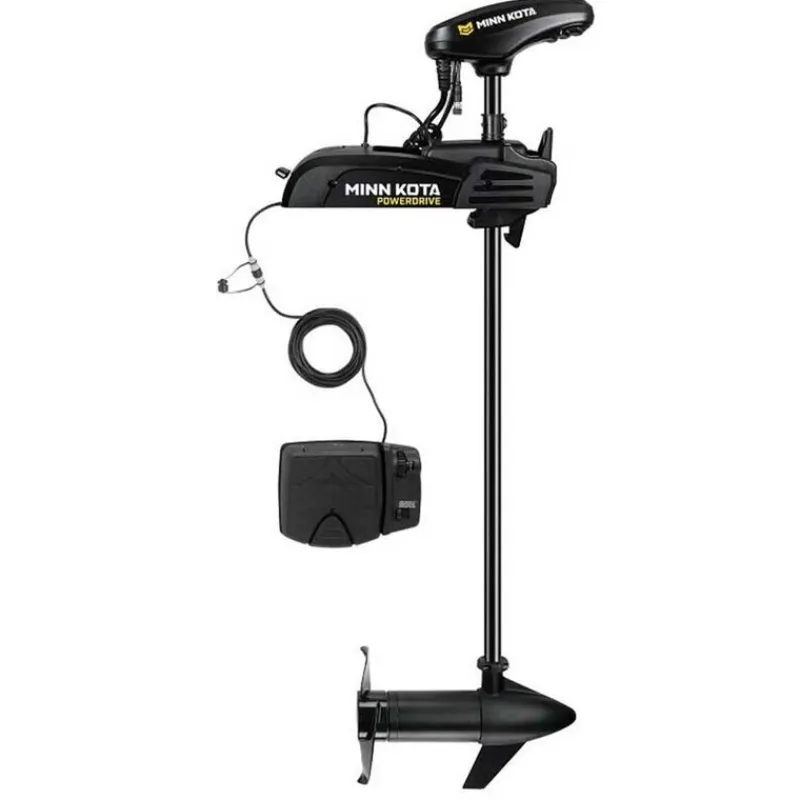 Motorisation - MINN KOTA Moteur Electrique Avant POWERDRIVE 55 - 55 lbs - 12 Vcc - 137 cm