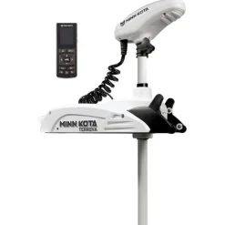 Motorisation - MINN KOTA Moteur Electrique Avant RIPTIDE TERROVA 112 BT - GPS - 112 Lbs - 36Vcc - 220 cm