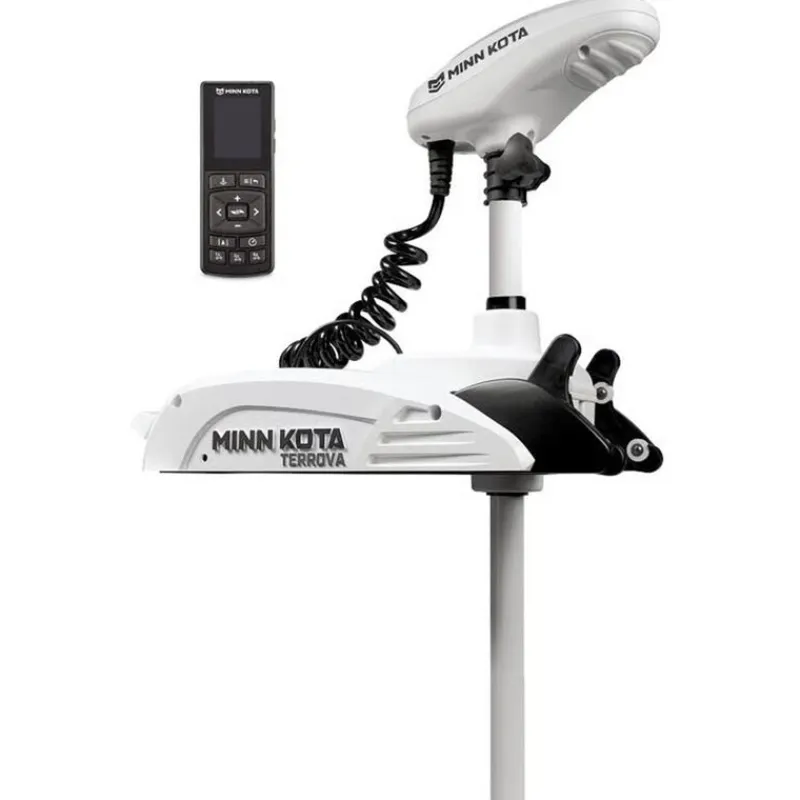 Motorisation - MINN KOTA Moteur Electrique Avant RIPTIDE TERROVA 112 BT - GPS - 112 Lbs - 36Vcc - 220 cm