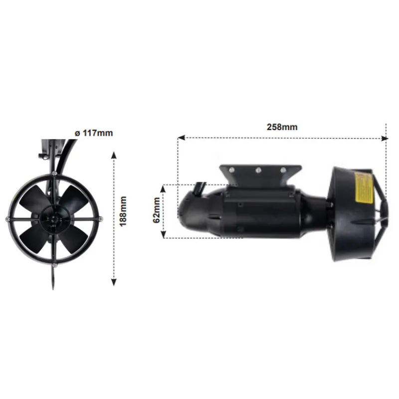 Float Tubes - FRAZER Moteur Float Tube FT Motor