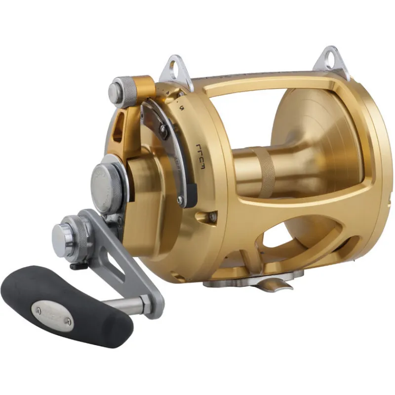 Moulinets - PENN Moulinet traine international vi 80 sw double vitesse série gold