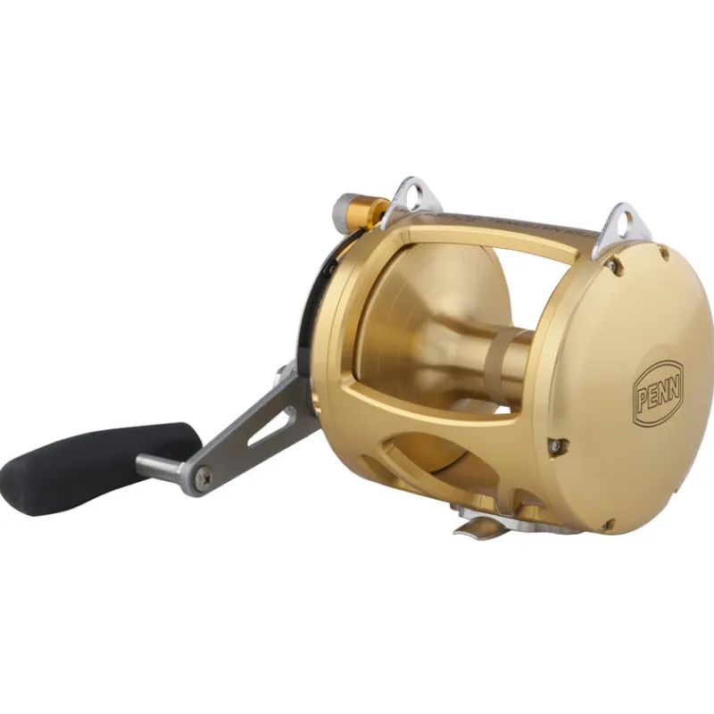 Moulinets - PENN Moulinet traine international vi 80 sw double vitesse série gold