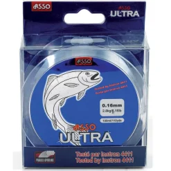 Tresses, Nylons, Fluorocarbones|Tresses, Nylons, Fluorocarbones - ASSO Nylon carnassier ultra 200m