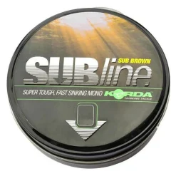 Filaments - KORDA Nylon carpe subline 1000m brown