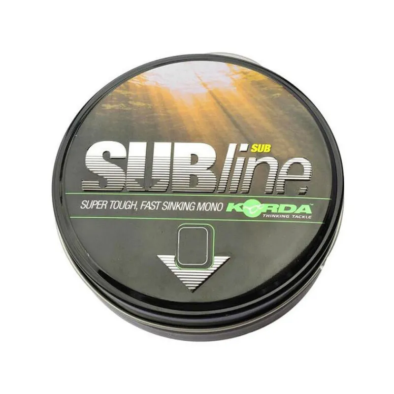 Filaments - KORDA Nylon carpe subline 1000m green