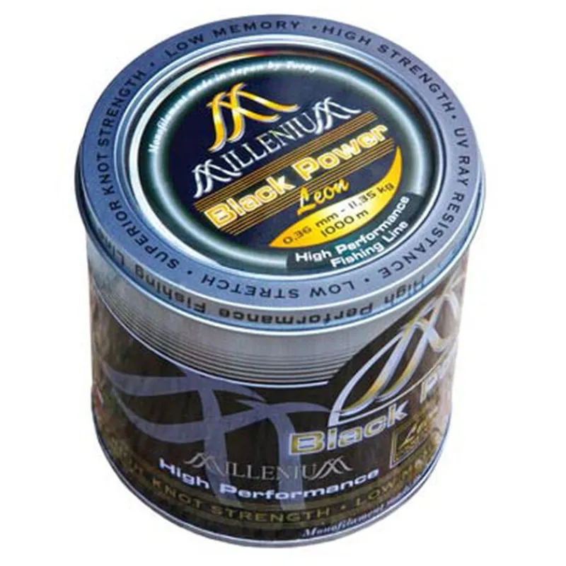 Filaments - HOOGENDIJK Nylon carpe leon millenium black power noir 1000m