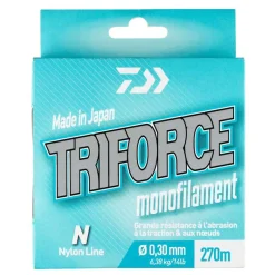 Tresses, Nylons, Fluorocarbones|Tresses, Nylons, Fluorocarbones - DAIWA Nylon Triforce Monofilament