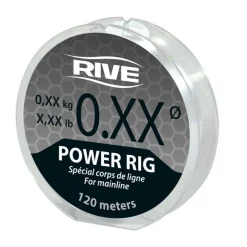 Filaments - RIVE Nylon Power Rig Transparent - bobine de 120M