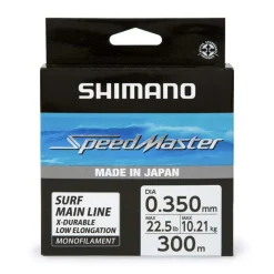 Tresses, Nylons, Fluorocarbones - SHIMANO Nylon Speedmaster Surf - 300m