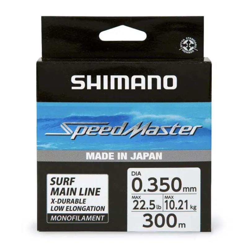 Tresses, Nylons, Fluorocarbones - SHIMANO Nylon Speedmaster Surf - 300m