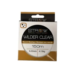 Filaments|Tresses, Nylons, Fluorocarbones - STROW Nylon Wilder Clear (150m)