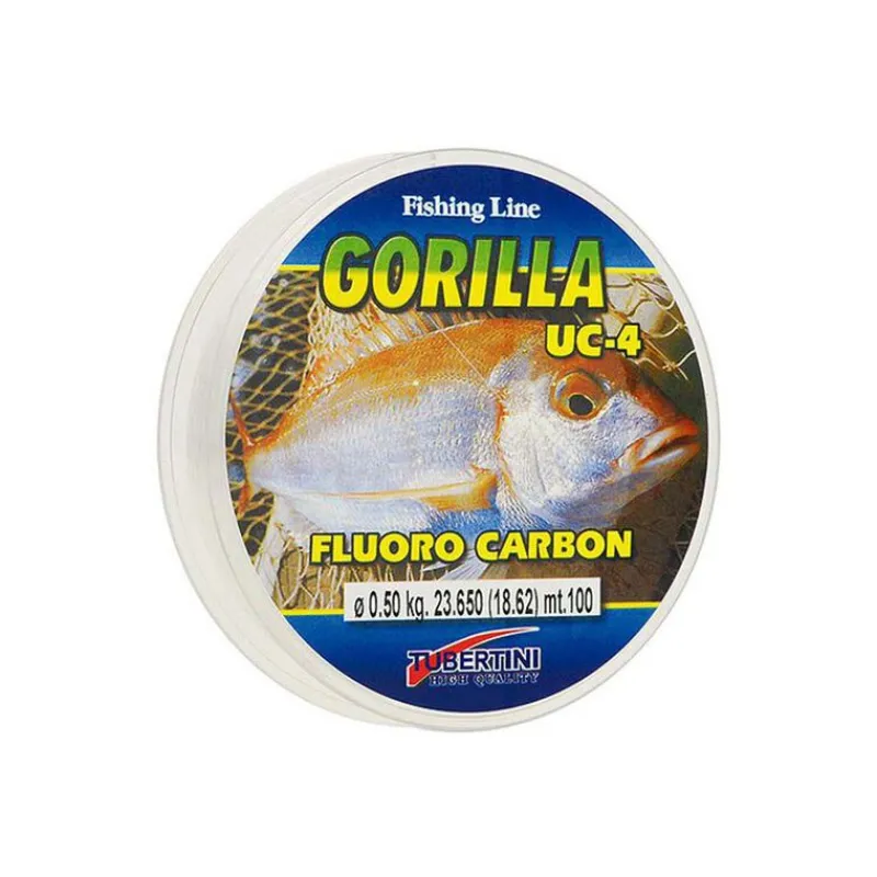 Tresses, Nylons, Fluorocarbones - TUBERTINI Nylon Gorilla UC-4 mt100