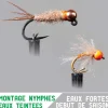 Leurres À Truite - GARBOLINO Nymphes X2 - début de saison / eaux fortes / eaux teintées