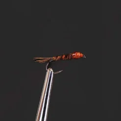 Mouches - SILVER STONE Nymphes Pheasant Tail Tête Orange H16 (x3)