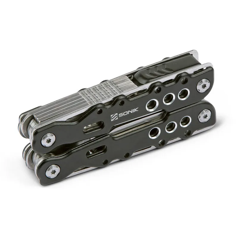 Outillages - SONIK Outil Multifonction Multi-Tool 14 Fonctions Inox
