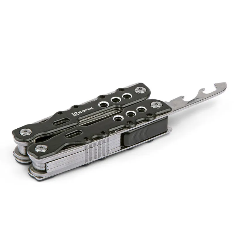 Outillages - SONIK Outil Multifonction Multi-Tool 14 Fonctions Inox