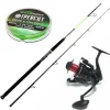 Packs Et Ensembles - OVERFIGHT Pack avec une canne Ipercut Heavyspin 2.40 + un moulinet Tank 6000 FD et une tresse Ipercut Spin And Vertic Braid 35mm