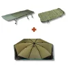 Packs - TEAM CARPFISHING Pack Bedchair + Brolly + Duvet Process