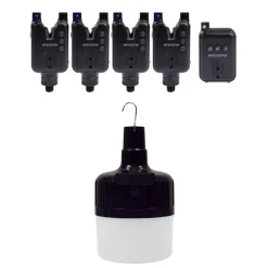 Packs - RIPPTON Pack Bite Keeper Black 4+1 +Firefly Biwy Light