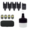 Packs - RIPPTON Pack Bite Keeper Pro 4+1 Black + Firefly Biwy Light + 4 Silver Bullet Bobbin