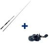 Packs Et Ensembles - EVOK Pack Canne Invictus V2 1.96m, 7-21g + Moulinet Casting Invictus 150HL