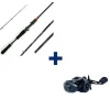 Packs Et Ensembles - EVOK Pack Canne Invictus V2 2.13m, 14-42g + Moulinet Casting Invictus 150HL