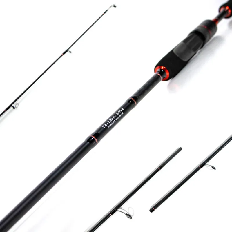 Packs Et Ensembles - EVOK Pack Canne Invictus V2 2.26m, 3-10g + Moulinet Invictus 2500Fd + Tresse + Fluorocarbone