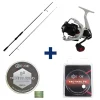 Packs Et Ensembles - EVOK Pack Canne Prediction 2.22m, 28-84g + Moulinet Prediction 3000Fd + Tresse + Fluorocarbone