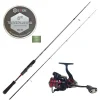 Packs Et Ensembles - EVOK Pack Canne Spinning Invictus V2 1.83m, 7-21g + Moulinet Invictus 2500FD + Tresse Tactikal Braid 0.12mm
