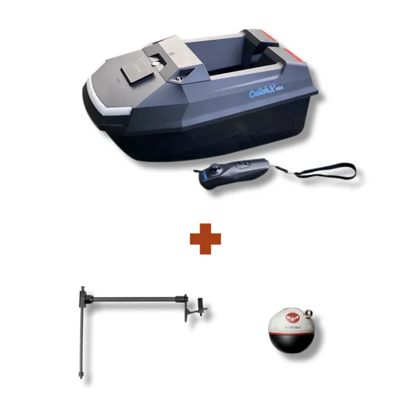 Amorçage/Propulsion|Packs - RIPPTON Pack Catch X Small Bait Boat + Hydrobat + Arm