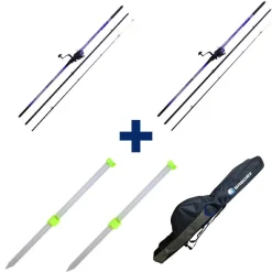 Packs Et Ensembles - PACIFIC PECHE Pack Combos Surf 420 100-200g 1m