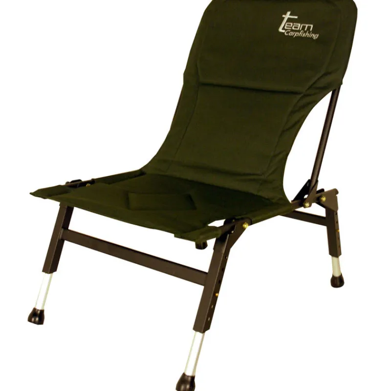 Découverte Pêche À La Carpe|Packs - TEAM CARPFISHING Pack confort carpe bedchair process + level premium