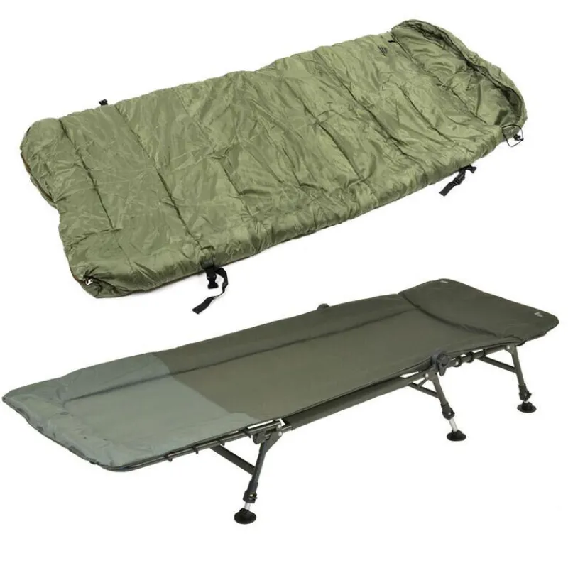 Packs|Bivouac/Confort - TEAM CARPFISHING Pack confort bedchair + duvet process