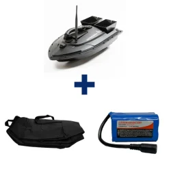 Packs - TEAM CARPFISHING Pack Dark Water Miki Boat +Batterie 12000 mAh + SAC