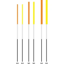 Flotteurs - GARBOLINO PACK DE 6 ANTENNES INSERT CARBONE 2/3/4MM