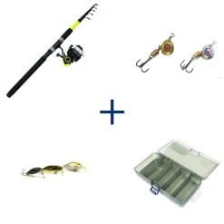 Packs Et Ensembles - PACIFIC PECHE Pack Eco Petit Carnassier V2