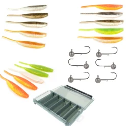 Packs Et Ensembles - PACIFIC PECHE Pack 15 Finess 14cm + 6 Têtes Plombées + Boite