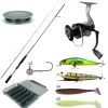 Packs Et Ensembles - PACIFIC PECHE Pack Major Craft Kahory Spinning Combo 2.29m, 7-35g + tresse + boite + leurres