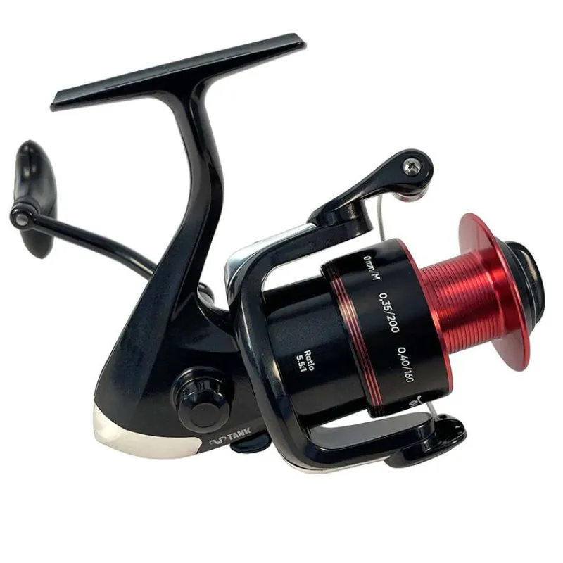 Packs Et Ensembles|Moulinets - OVERFIGHT Pack Moulinet Vertical Tank 5000FD + Tresse 35/100