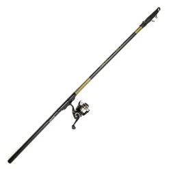 Packs & Ensembles - STROW Pack Pêche au toc Combo First Télereglable 400 + Épuisette Wilder 80 + Panier