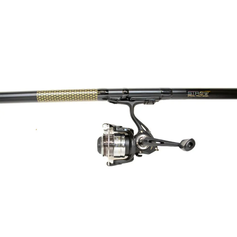 Packs & Ensembles - STROW Pack Pêche au toc Combo First Télereglable 400 + Épuisette Wilder 80 + Panier