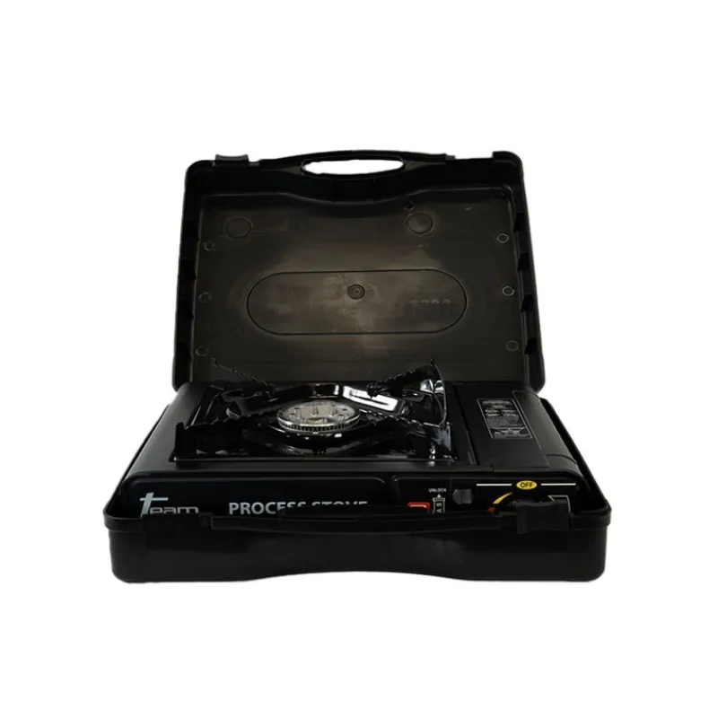 Packs - TEAM CARPFISHING Pack Rechaud + Chauffage + 4 cartouches de gaz